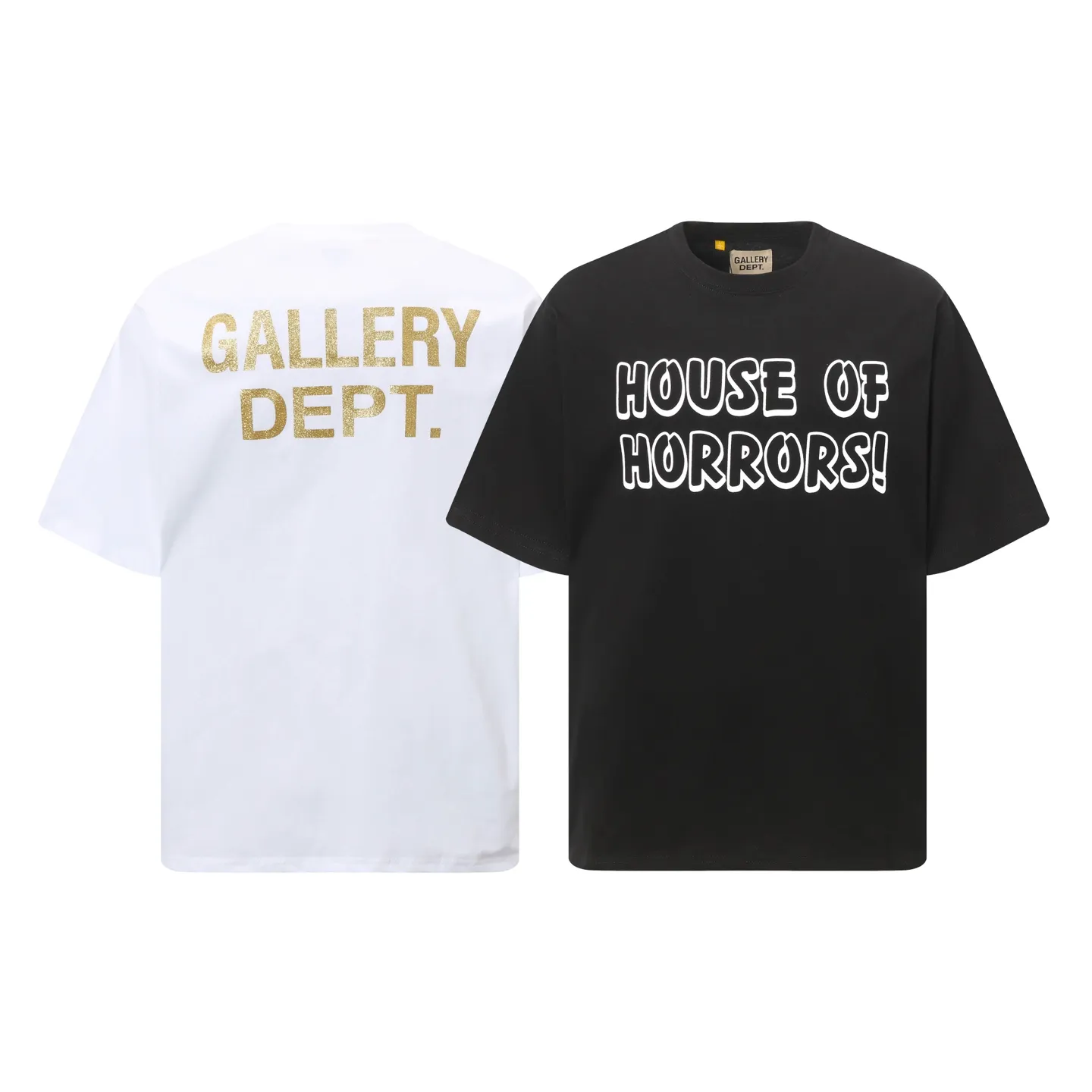 GALLERY.DEPT new summer short-sleeved model number: D3308P104 color: black white code number: S M L XL